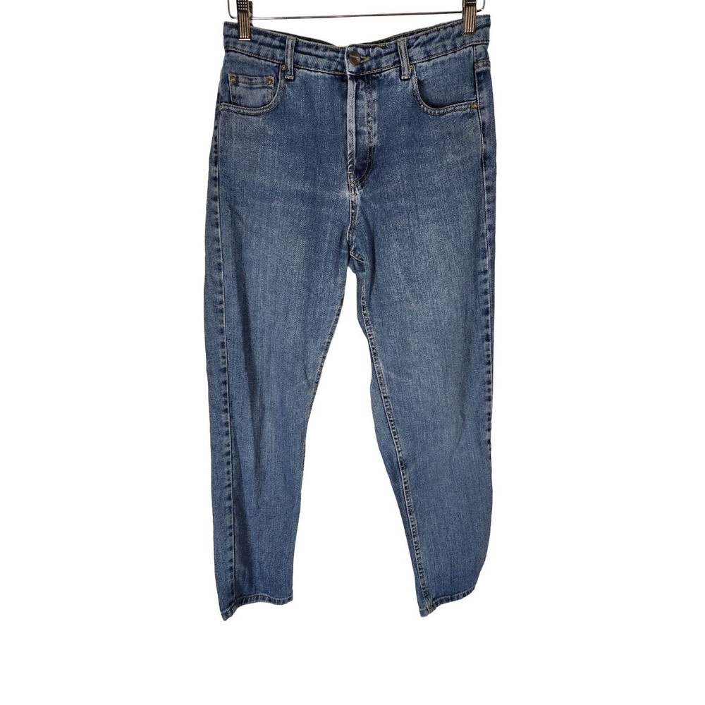Stradivarius Women's Blue ‎ Fly Zip Five Pockets Style Jeans Size 38